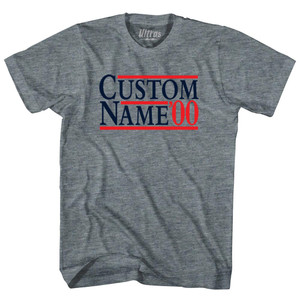 Election Custom Election Two Names And Year Womens Tri-Blend Junior Cut T-Shirt - Athletic Grey Election Custom Election Two Names And Year Womens Tri-Blend Junior Cut T-Shirt - Athletic Grey