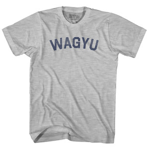 Wagyu Youth Cotton T-shirt - Grey Heather Wagyu Youth Cotton T-shirt - Grey Heather