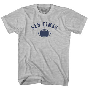 San Dimas Football Adult Cotton T-shirt - Grey Heather