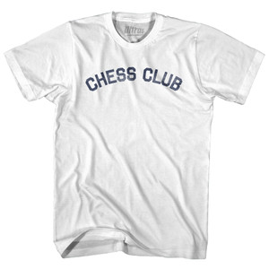 Chess Club Youth Cotton T-shirt - White