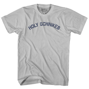 Holy Schnikes Adult Cotton T-shirt - Cool Grey