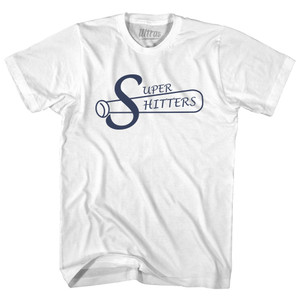 Super Hitters Youth Cotton T-shirt - White