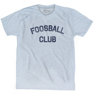 Foosball Club Adult Tri-Blend T-shirt - Athletic White Foosball Club Adult Tri-Blend T-shirt - Athletic White