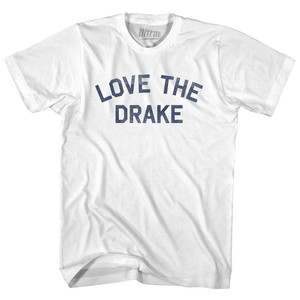 Love The Drake Youth Cotton T-shirt - White