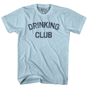 Drinking Club Adult Cotton T-shirt - Light Blue