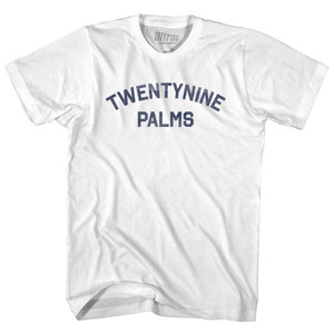 Twentynine Palms Womens Cotton Junior Cut T-Shirt - White