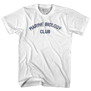 Marine Biology Club Youth Cotton T-shirt - White Marine Biology Club Youth Cotton T-shirt - White