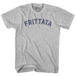 Frittata Adult Cotton T-shirt - Grey Heather