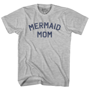 Mermaid Mom Youth Cotton T-shirt - Grey Heather Mermaid Mom Youth Cotton T-shirt - Grey Heather