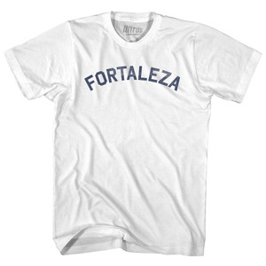Fortaleza Womens Cotton Junior Cut T-Shirt - White