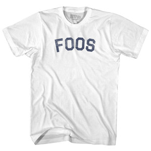 Foos Womens Cotton Junior Cut T-Shirt - White