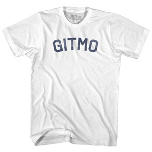 Gitmo Youth Cotton T-shirt - White