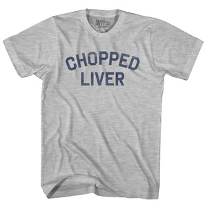 Chopped Liver Youth Cotton T-shirt - Grey Heather