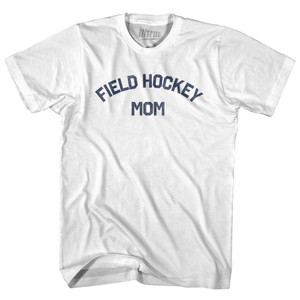 Field Hockey Mom Youth Cotton T-shirt - White