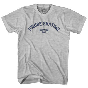 Figure Skating Mom Youth Cotton T-shirt - Grey Heather Figure Skating Mom Youth Cotton T-shirt - Grey Heather