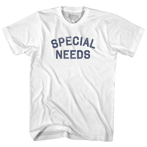Special Needs Womens Cotton Junior Cut T-Shirt - White
