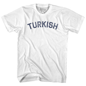 Turkish Adult Cotton T-shirt - White