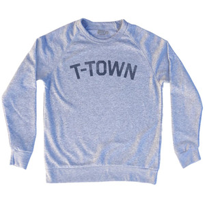 T-Town Adult Tri-Blend Sweatshirt - Grey Heather