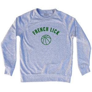 French Lick Basketball Adult Tri-Blend Sweatshirt - Grey Heather