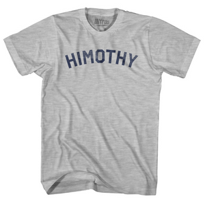 YOUTH MEDIUM- Himothy Cotton T-shirt - Grey Heather- Final Sale Z55