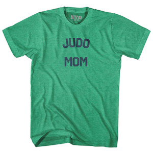 Judo Mom Adult Tri-Blend T-shirt - Kelly