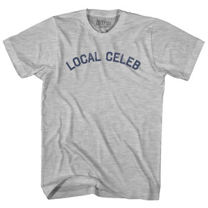 Local Celeb Youth Cotton T-shirt - Grey Heather