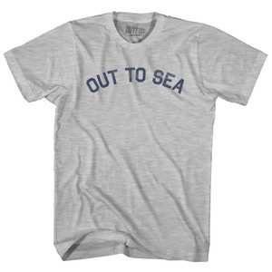 Out To Sea Womens Cotton Junior Cut T-Shirt - Grey Heather