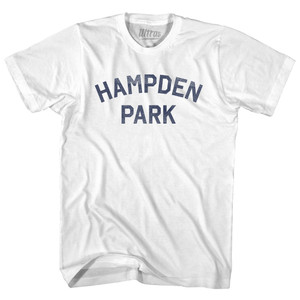 Hampden Park Adult Cotton T-shirt - White