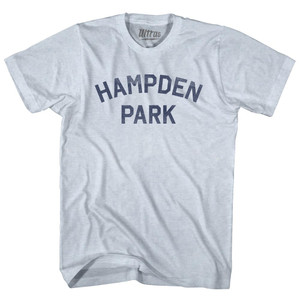 Hampden Park Adult Tri-Blend T-shirt - Athletic White