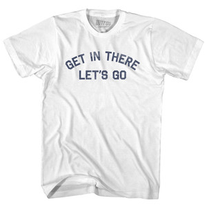 Get In There Let's Go Milo Quote Youth Cotton T-shirt - White Get In There Let's Go Milo Quote Youth Cotton T-shirt - White