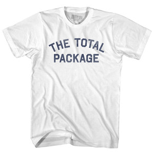 The Total Package Womens Cotton Junior Cut T-Shirt - White