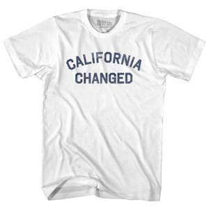 California Changed Youth Cotton T-shirt - White