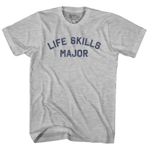 Life Skills Major Youth Cotton T-shirt - Grey Heather