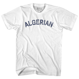 Algerian Youth Cotton T-shirt - White