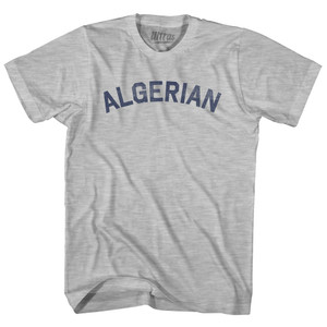 Algerian Adult Cotton T-shirt - Grey Heather