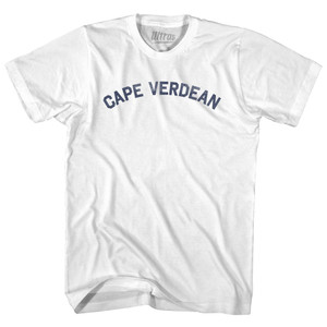 Cape Verdean Youth Cotton T-shirt - White