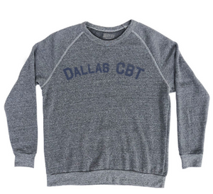 ADULT LARGE- Dallas CBT- Athletic Grey Sweatshirt- Final Sale Z11
