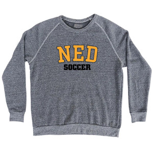 Netherlands Soccer Codes Adult Tri-Blend Sweatshirt - Athletic Grey Netherlands Soccer Codes Adult Tri-Blend Sweatshirt - Athletic Grey