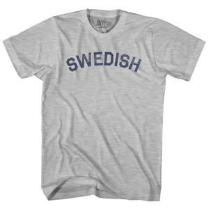 Swedish Youth Cotton T-shirt - Grey Heather