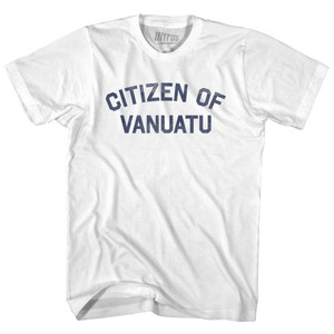 Citizen Of Vanuatu Womens Cotton Junior Cut T-Shirt - White