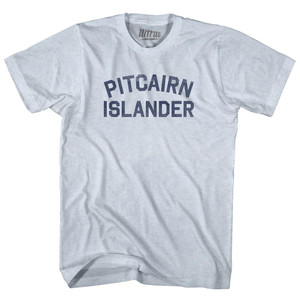 Pitcairn Islander Adult Tri-Blend T-shirt - Athletic White