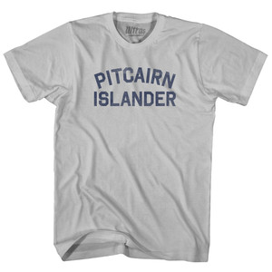 Pitcairn Islander Adult Cotton T-shirt - Cool Grey