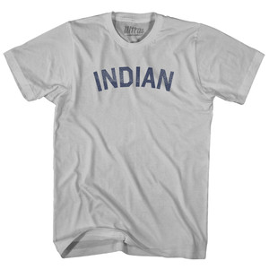 Indian Adult Cotton T-shirt - Cool Grey