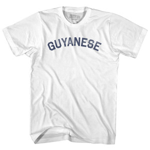 Guyanese Adult Cotton T-shirt - White