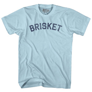Brisket Adult Cotton T-shirt - Light Blue