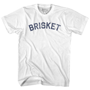 Brisket Youth Cotton T-shirt - White
