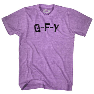 G-F-Y Adult Tri-Blend T-shirt - Athletic Purple
