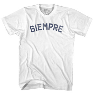 Siempre Youth Cotton T-shirt - White