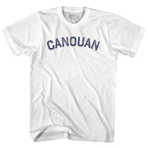 Canouan Womens Cotton Junior Cut T-Shirt - White Canouan Womens Cotton Junior Cut T-Shirt - White