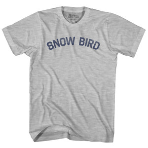 Snow Bird Youth Cotton T-shirt - Grey Heather